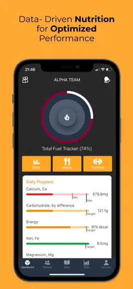 Game screenshot Rise Nutrition Athletes apk