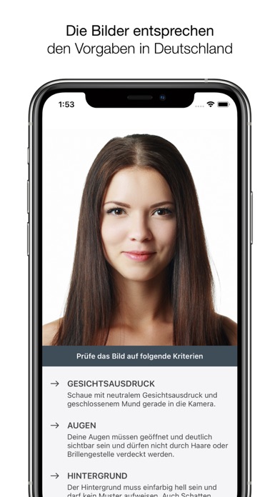 Screenshot #2 pour Passbild (biometrisch)