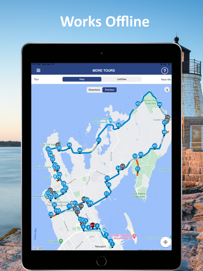 Newport RI Driving Audio Guide