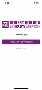 Attendr - RGU Student screenshot #2 for iPhone