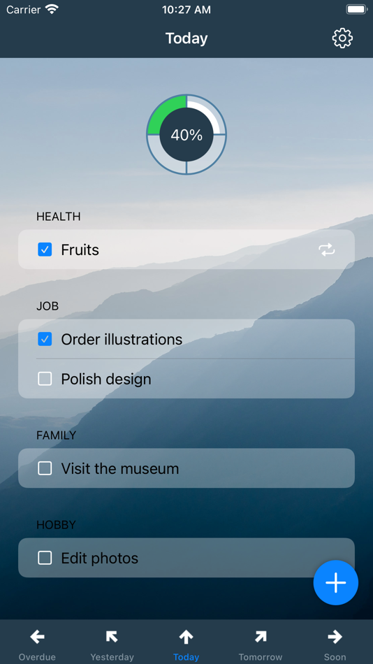 #2. Easy Do - Make Progress (iOS) 由: Daniar Arzymatov