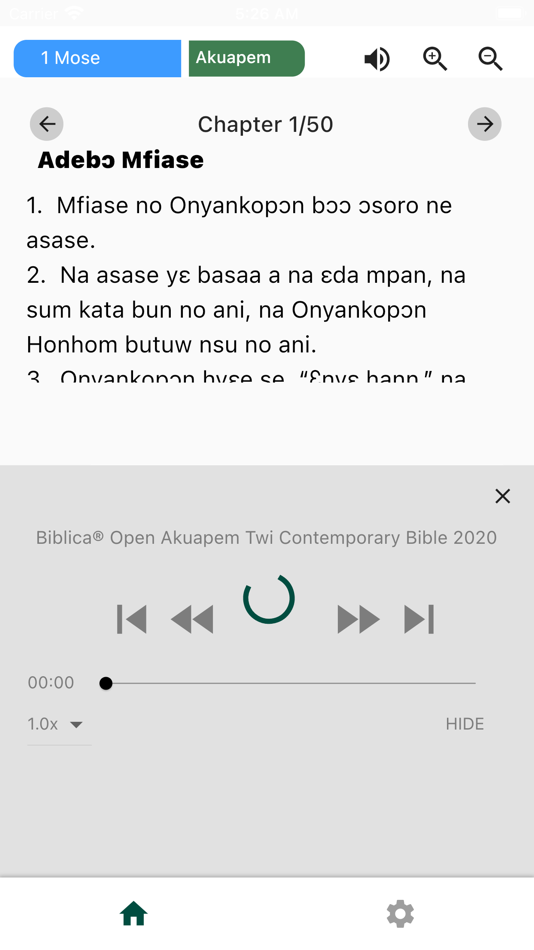 #5. Twi bible akuapem (with audio) (iOS) 由: PREMIER TECH LAB