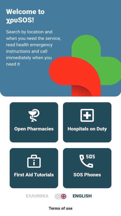 XrySOS Pharmacies - Hospitals Screenshot
