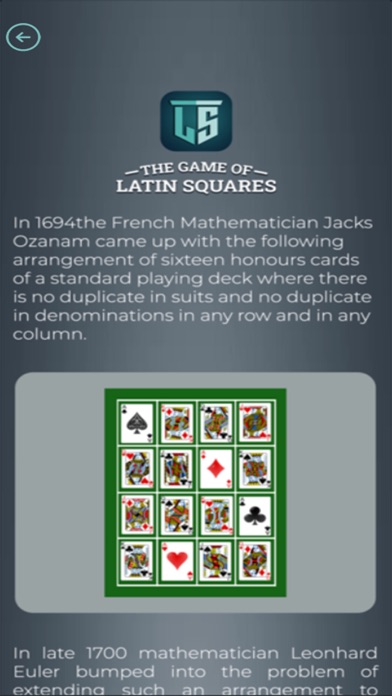 The Game Of Latin Square Screenshot