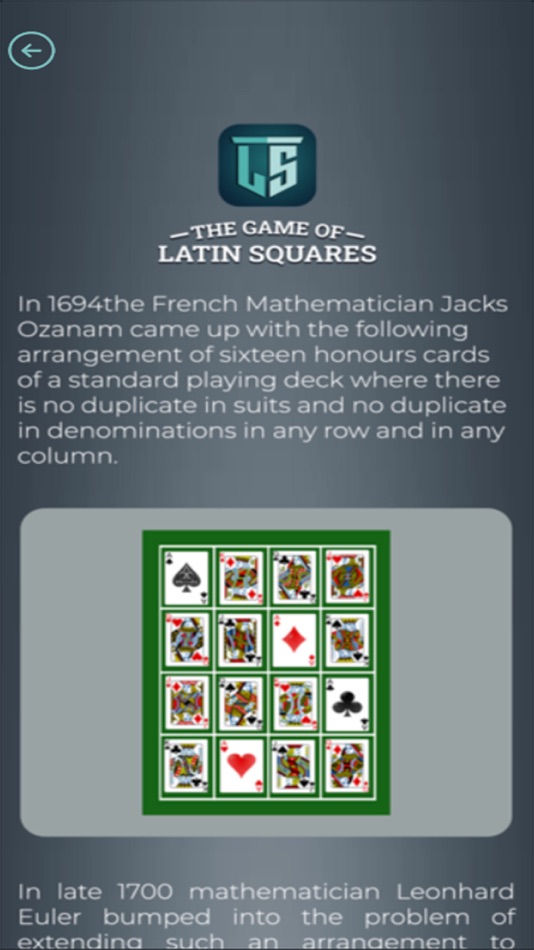 #4. The Game Of Latin Square (iOS) 由: Zabingo Softwares
