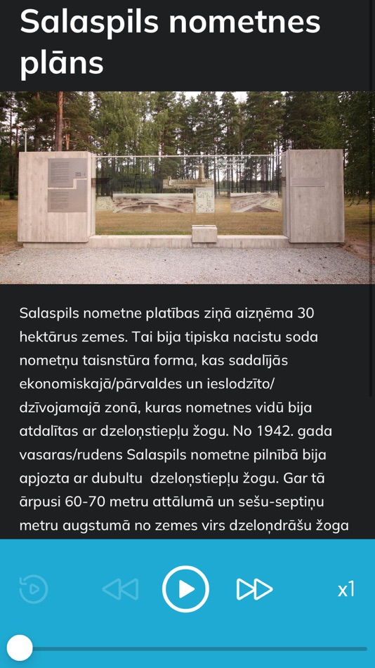 #3. Salaspils Memoriāls (iOS) Podle: iConcept SIA
