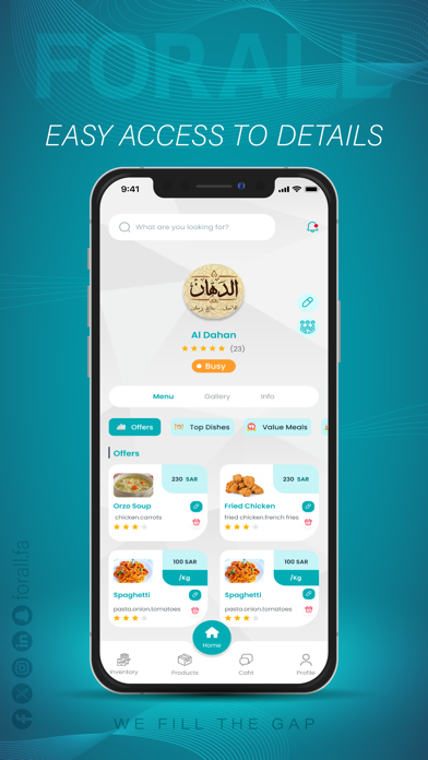 FORALL Vendors Screenshot
