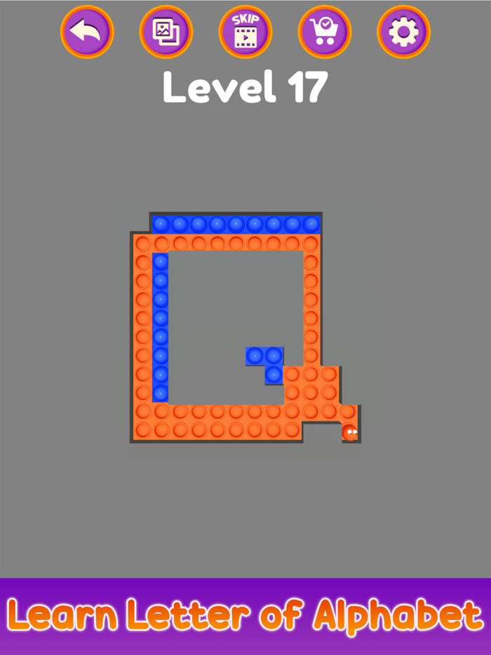 Pop It Maze Kids Puzzle