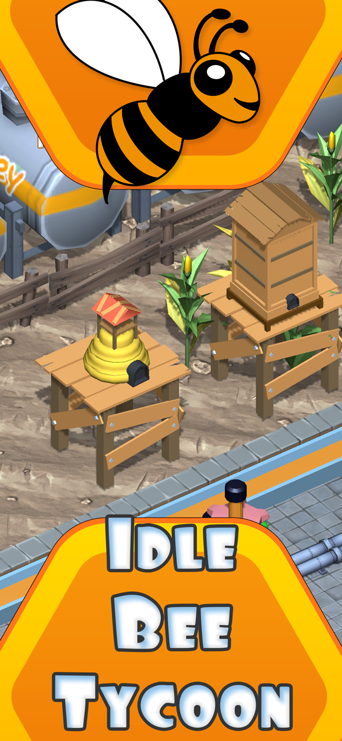 Idle Bee Honey Empire Tycoon