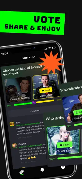 Game screenshot Gently - Vote, Share, Enjoy mod apk