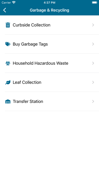 Town of Tillsonburg Screenshot