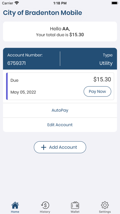 City of Bradenton Mobile Screenshot