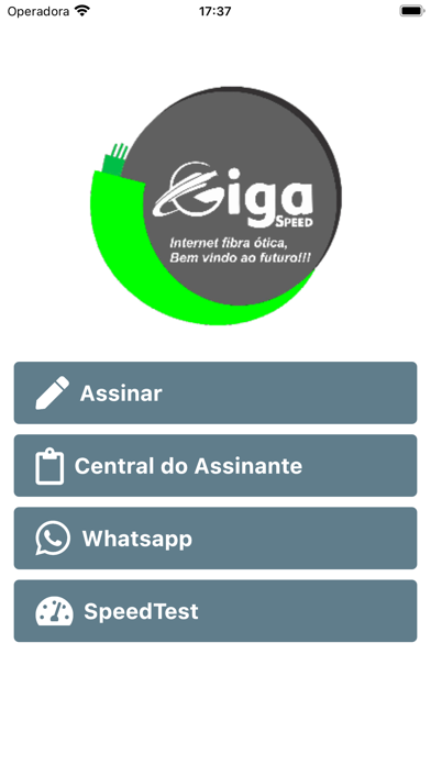 GIGA SPEED INTERNET Screenshot