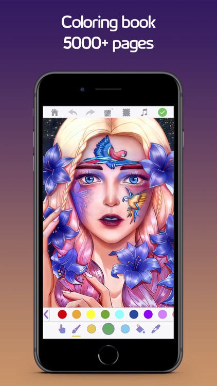 ColorRing: adult coloring book screenshot-0