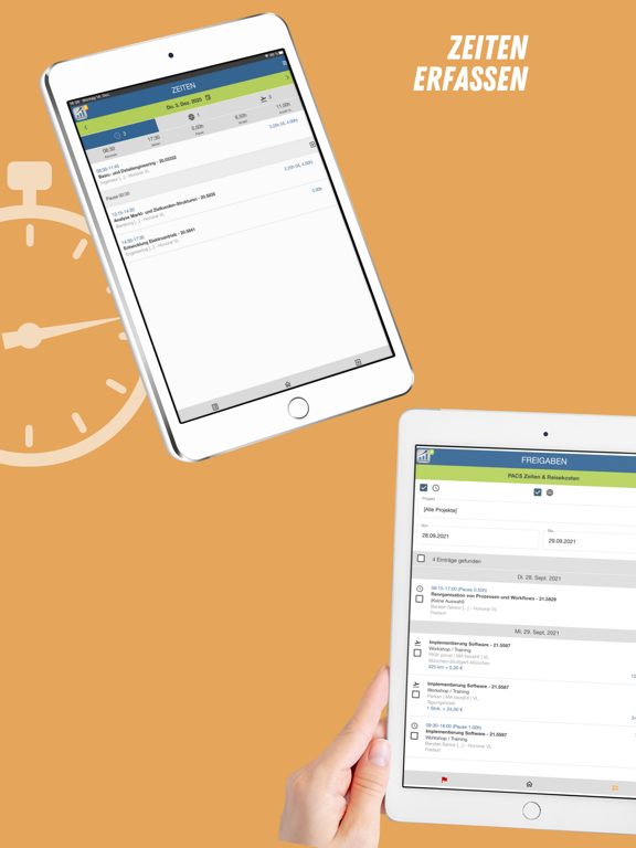 Screenshot #5 pour PACS Zeiten & Reisekosten