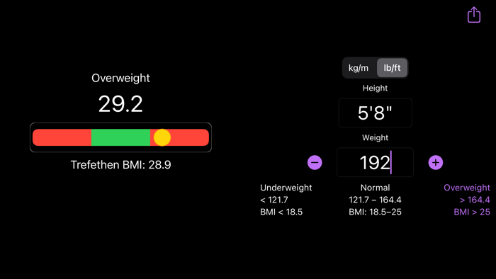 Simple BMI evaluator