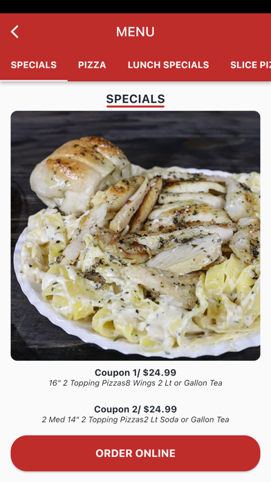 Little Italy Pizza and Pasta Screenshot