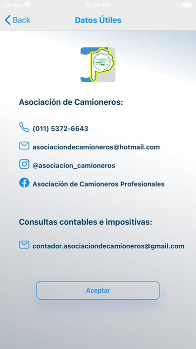 Asoc Cam - Credencial Digital Screenshot