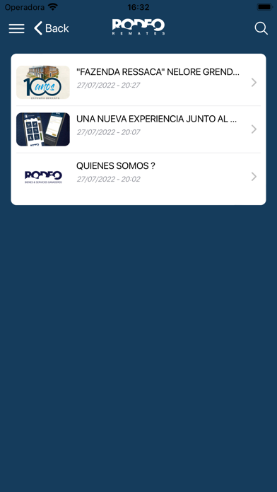 Rodeo Remates Screenshot