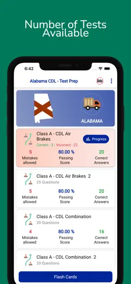 Game screenshot Alabama CDL Permit Practice hack