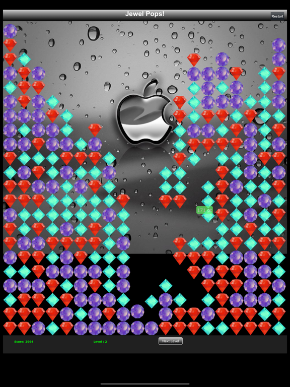 Screenshot #5 pour Jewel Pops! Strategy Game