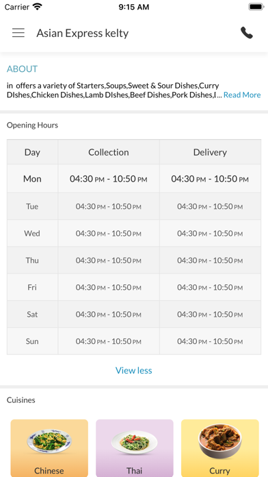Asian Express kelty Screenshot