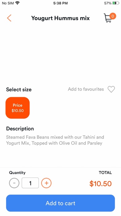 Levantine Restaurant Screenshot