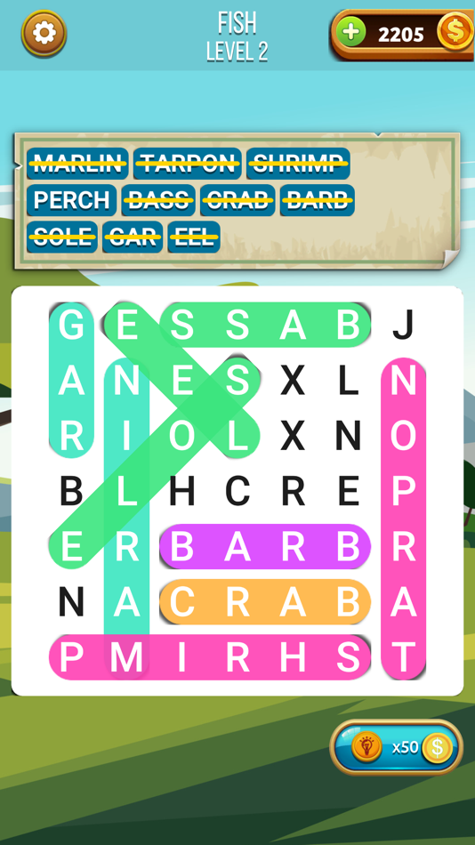 #7. Word Search: Hidden Words Game (iOS) By: Md Abu Khalid