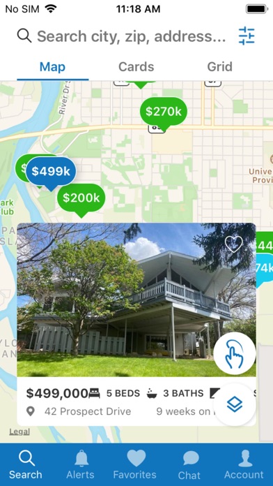 Ridgeline Real Estate Screenshot