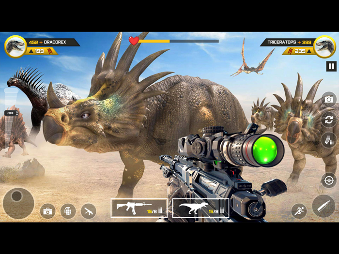 Dinosaur FPS Gun Hunting Games