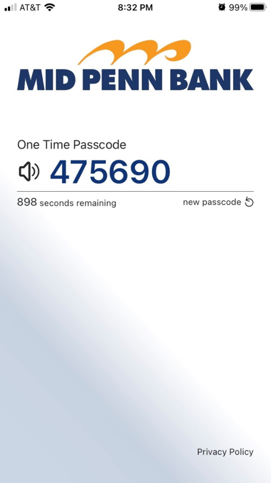 #2. MPB Security Token (iOS) 由: Mid Penn Bank