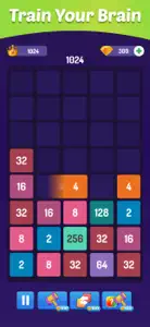 Match the Number - 2048 Game screenshot #4 for iPhone