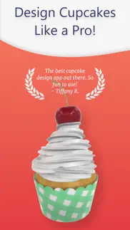 cuppy - cupcake decorating app iphone screenshot 1