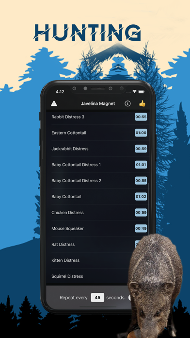 Javelina Magnet- Animal Calls Screenshot