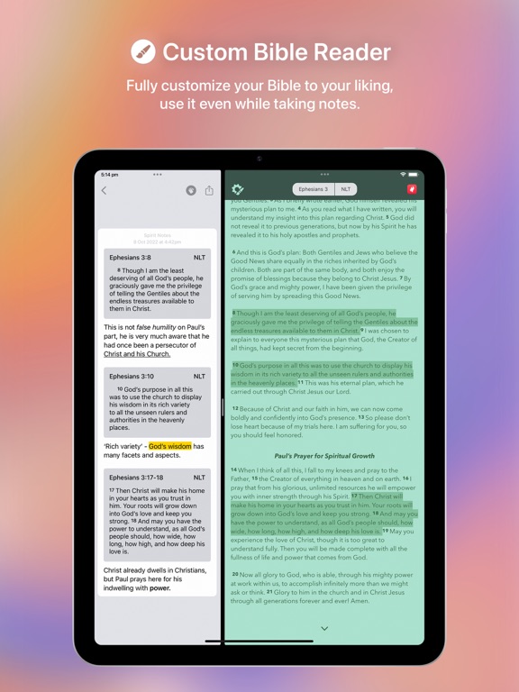 Screenshot #6 pour Spirit Notes - Christian Notes