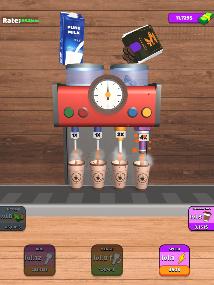 Coffee Shop Idle Clicker Game
