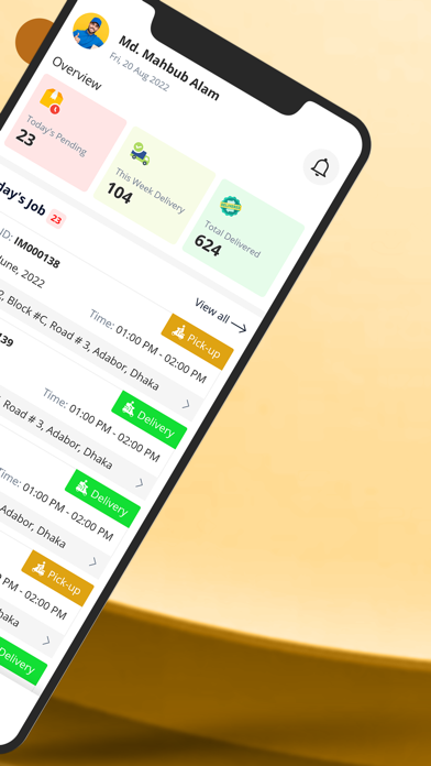 GoldstarDriver Screenshot