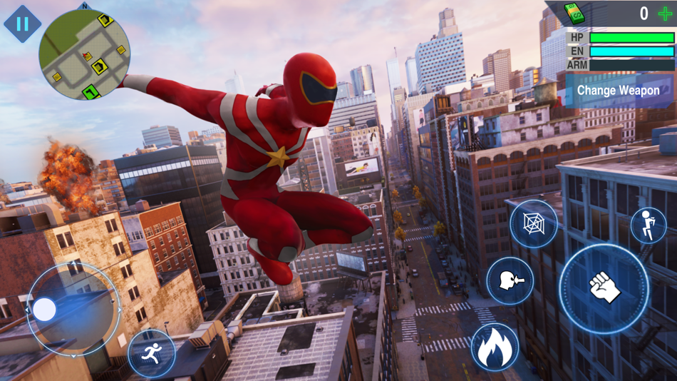 Super Rope Hero - Crime City - 1.1.13 - (iOS)