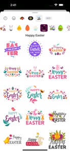 Animated Easter Stickers screenshot #4 for iPhone