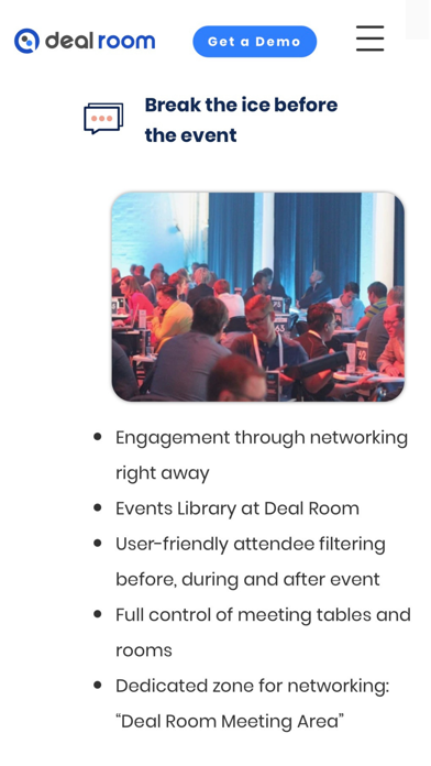 Deal Room Screenshot