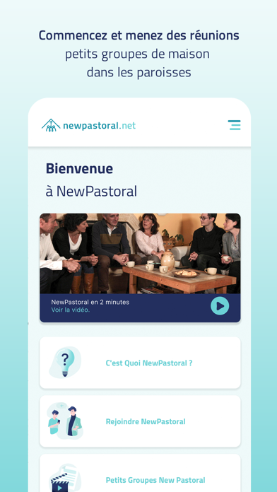 Screenshot #1 pour NewPastoralApp
