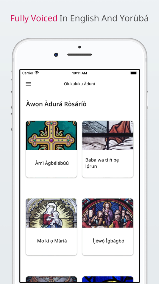 #5. Rosary In Yoruba and English (iOS) 由: Athena Tech Services