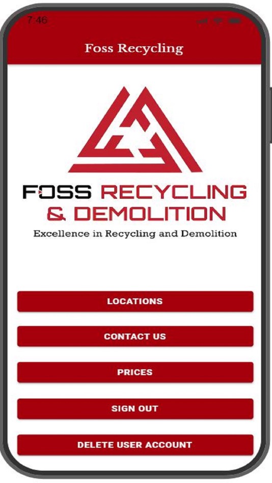 #2. Foss Recycling (iOS) By: Foss Recycling INC