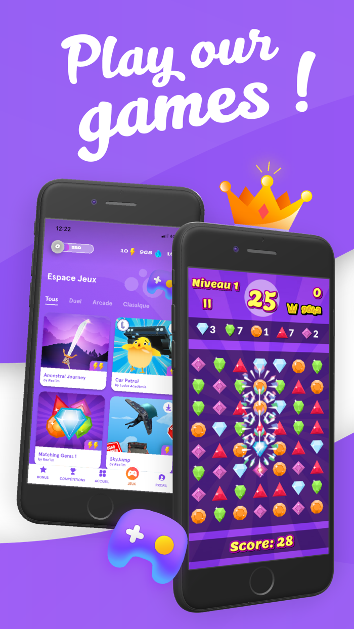 Recim  Games and Prizes