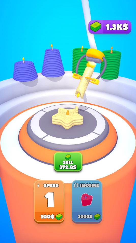 #3. Spiro Candle 3D (iOS) 由: tiplay studio Oyun ve Teknoloji Anonim Sirketi