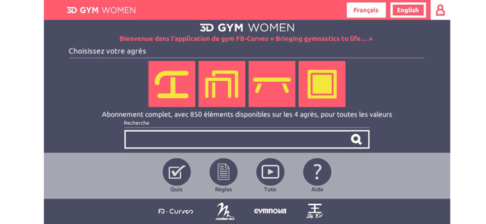 3D Gym Women - FB Curves