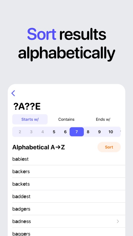 #4. Word & Anagram Finder (iOS) 由: Julio Franco