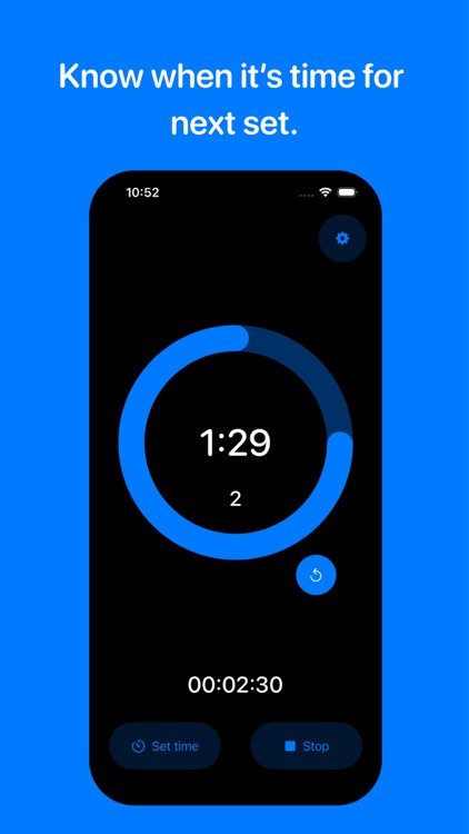 Restrr - Gym Rest Timer
