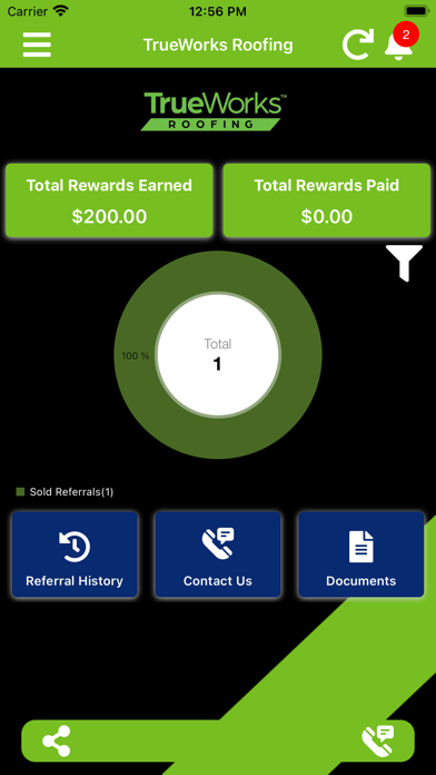 TrueWorks Roofing Screenshot
