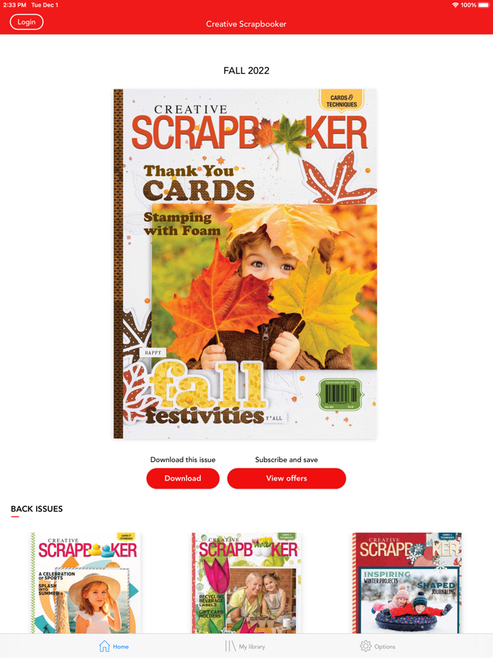 Creative Scrapbooker Magazine